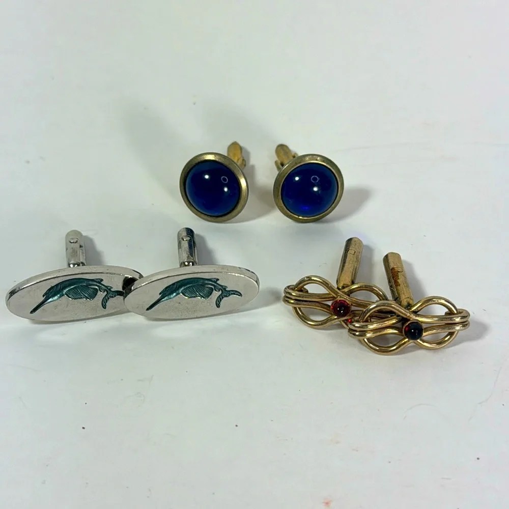 Three Sets of Cuff Links